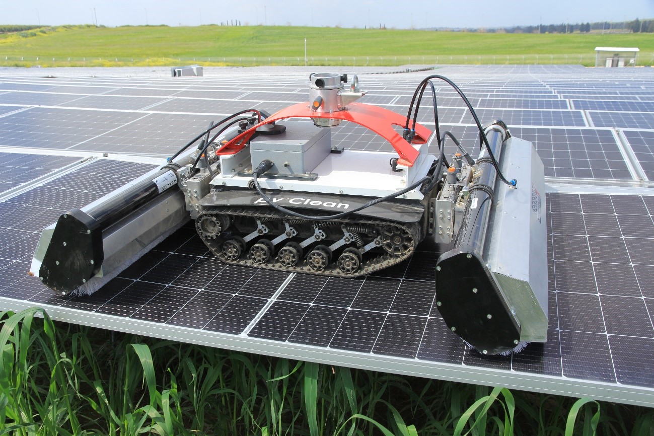 Serbot Solar Cleaning Robot